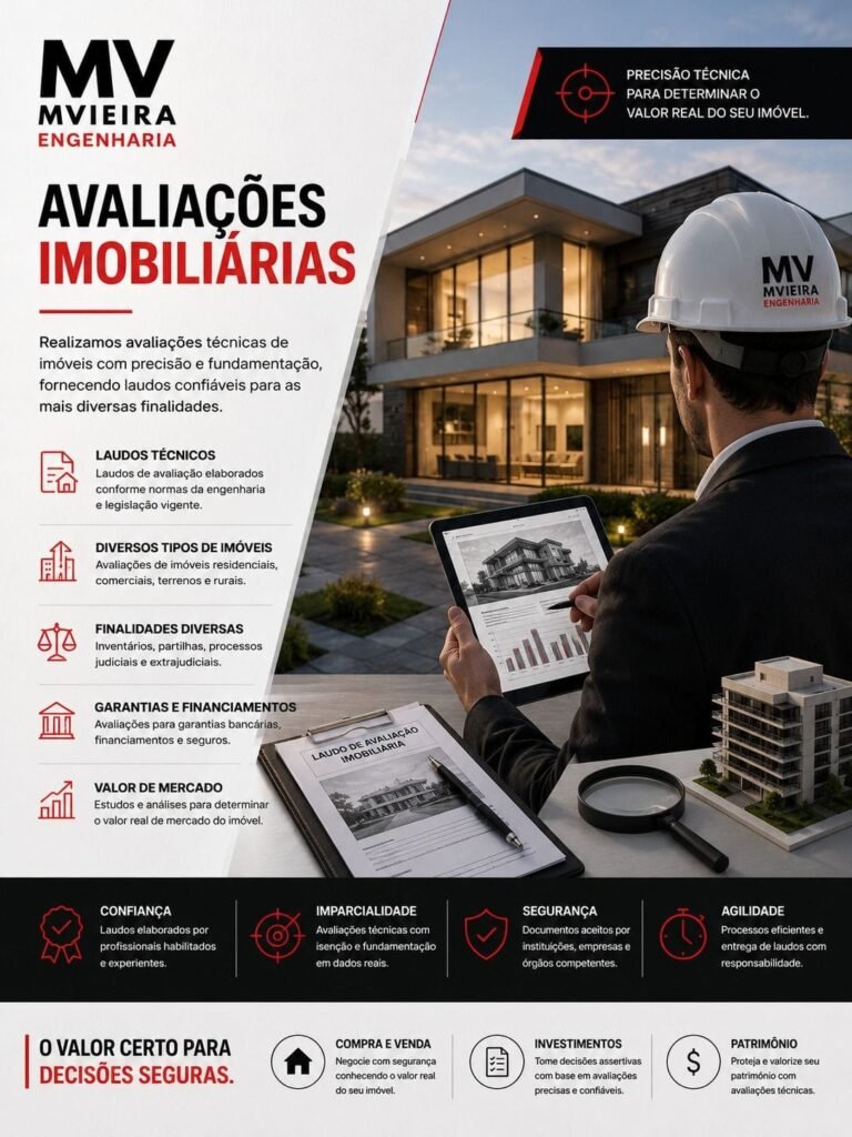 AVALIAÇÕES DE IMÓVEIS